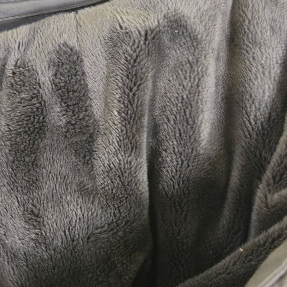 Lands' End Olive Down Filled Detachable Hood Puffer Coat Size M - Picture 7 of 11